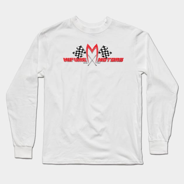 Mifune Motors (Variant) Long Sleeve T-Shirt by huckblade